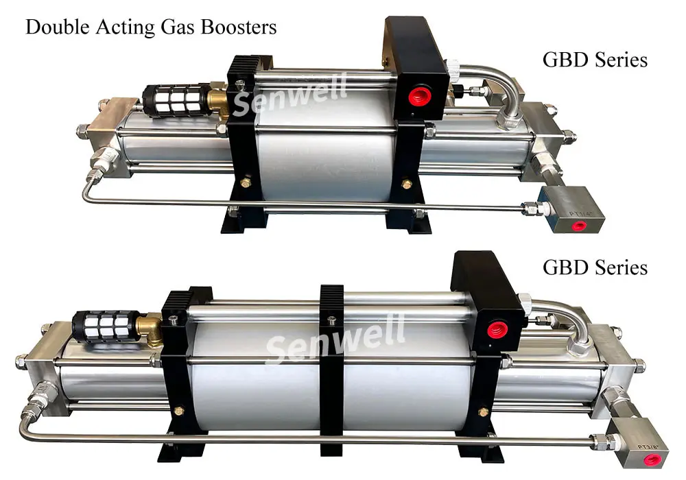 two types of gas compression filling pumps