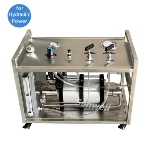 an air operated hydraulic power pack