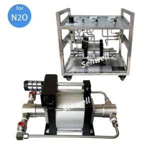 A liquid nitrous oxide filling pump