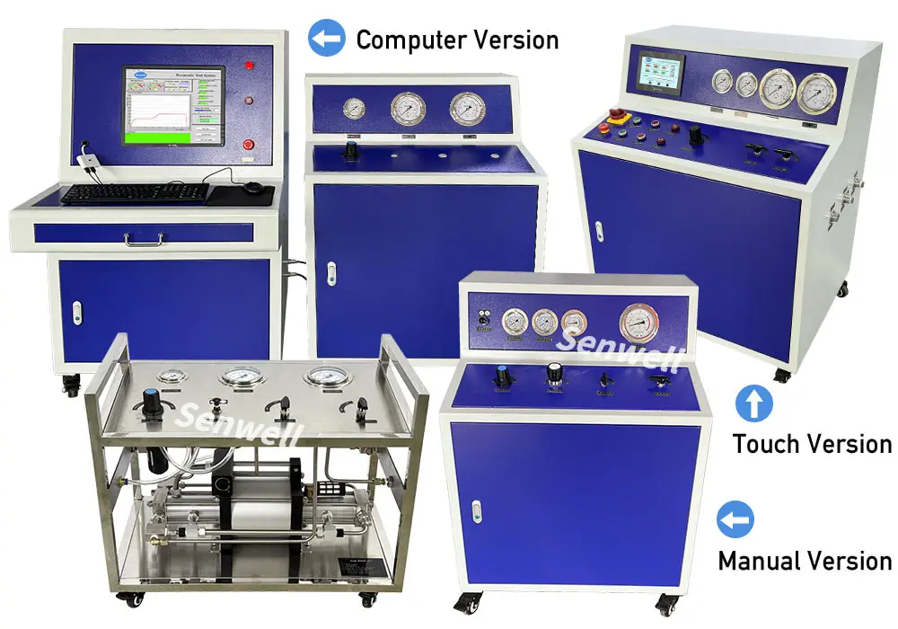 Three kinds of pneumatic leak test equipment