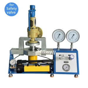 A portable PSV tester for flange type safety valves