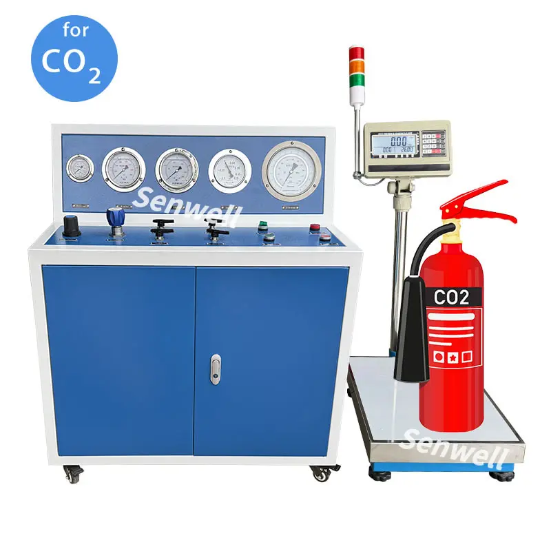 Automatic Co2 Extinguisher Refill Machine