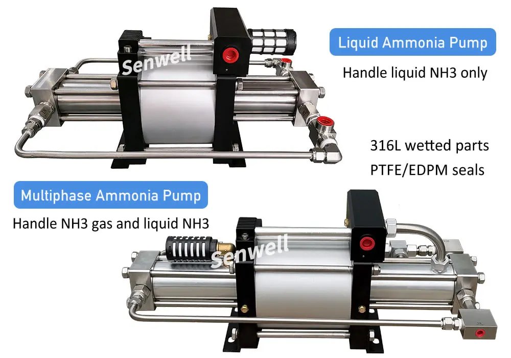 Ammonia pump structure diagram